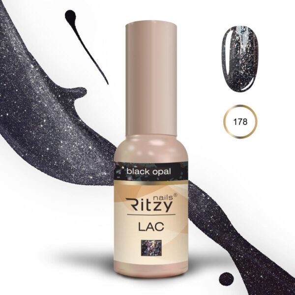 Ritzy ”Black opal” 178, 9ml, geelilakka