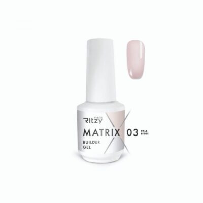 Matrix”Pale Beige”rakennegeeli, 15 ml,03 TPO vapaa