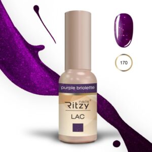 Ritzy”Purple Briolette”170,geelilakka