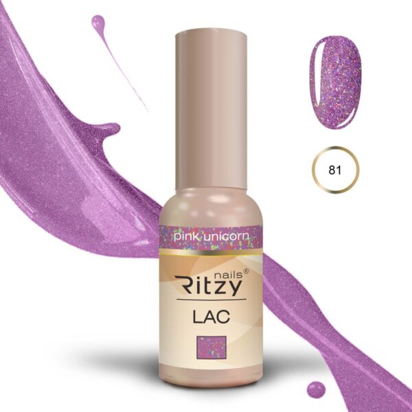 Ritzy Lac” Pink Unicorn”81, geelilakka