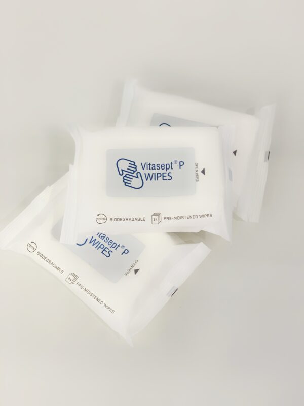 Vitasept Wipes (alkoholipohjaiset desinfektiopyyhkeet) 24 kpl