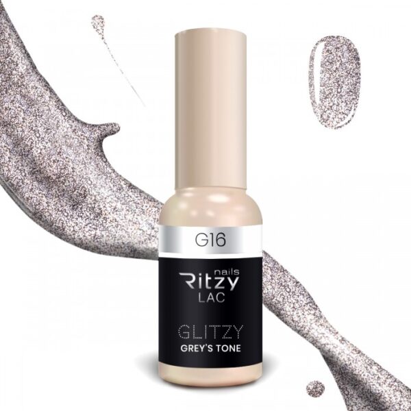 RITZY LAC GLITZY “GREY’S TONE” G16