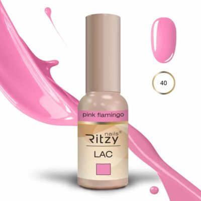 RITZY LAC PINK FLAMINGO 40 , 9 ml TPO vapaa