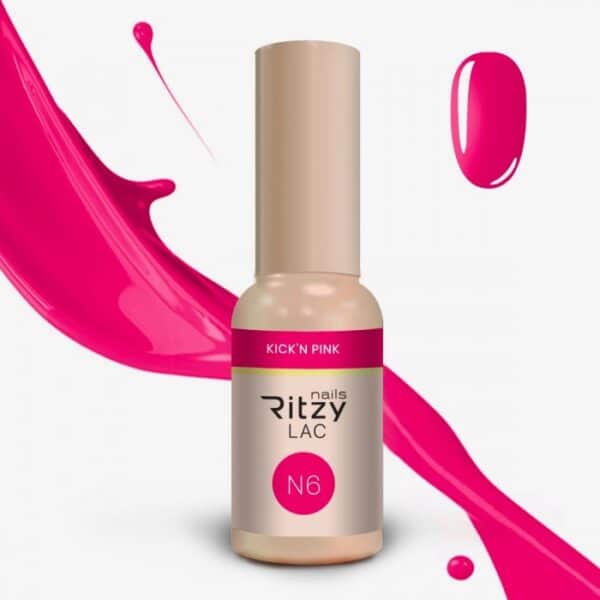 RITZY LAC “KICK’N PINK” N6 9ML