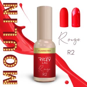 Ritzy Lac"Flaming Red", R2, 9 ml