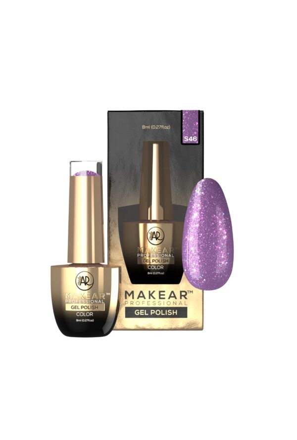 Makear S46 Violetino, geelilakka