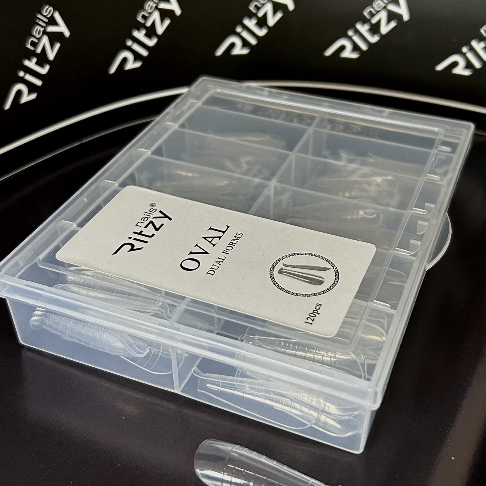 Silicone Dual Forms OVAL 120pcs