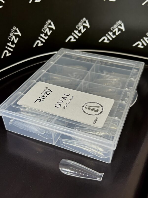 Silicone Dual Forms OVAL 120pcs