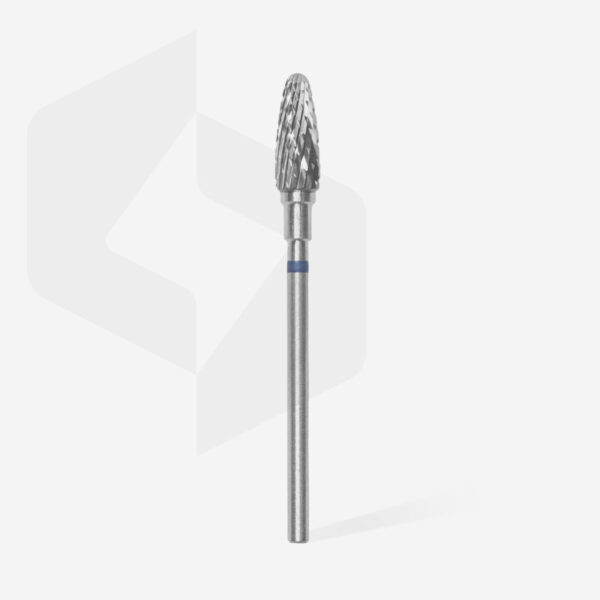 Staleks Pro, Carbide nail drill bit corn blue EXPERT head diameter 5 mm / working part 13 mm - Image 2