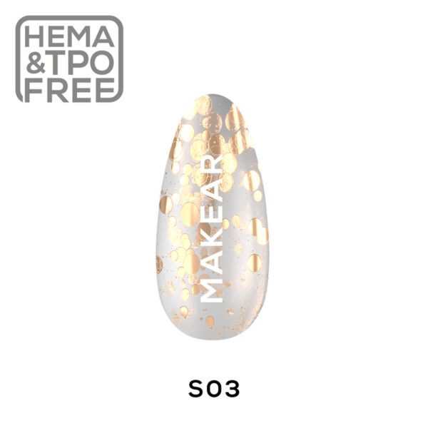 S03 UV Gel Polish Makear  HEMAFREE - Image 2