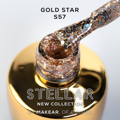 S57 Gold Star - UV Gel Polish Makear