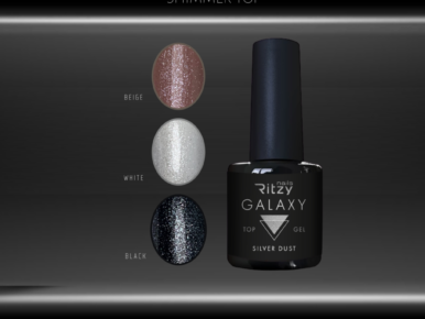 Galaxy Shimmer Top Gel SILVER DUST