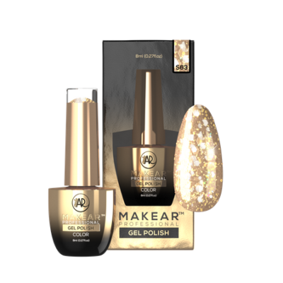 S63 Gold Star - UV Gel Polish Makear