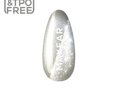 MCL03 Silver Purr - UV Gel Polish Makear HEMAFREE