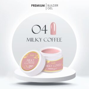 Premium rakennegeeli Milky Coffee, 5 ml