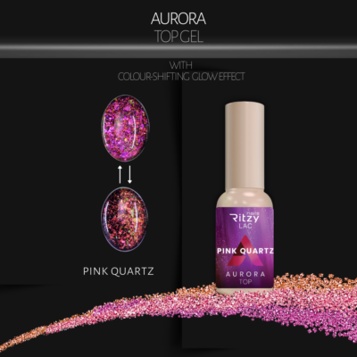 AURORA Pink Quartz Top Gel