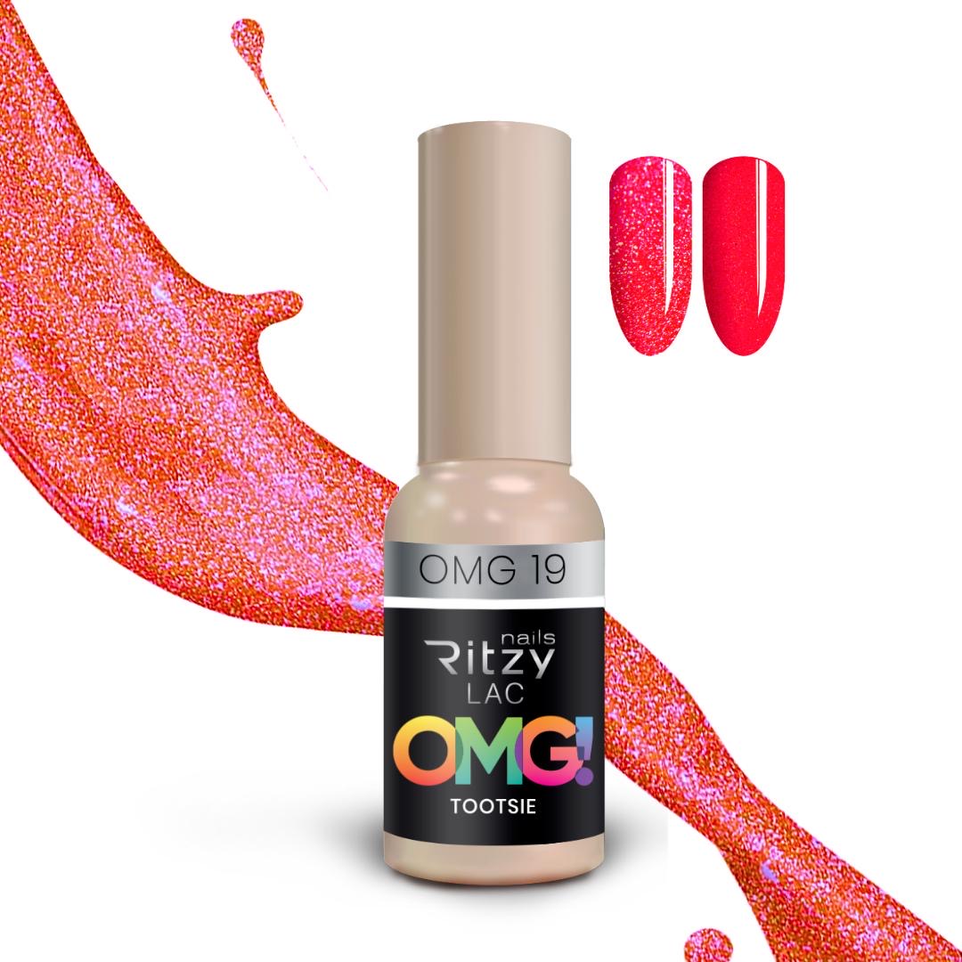 Ritzy Nails Lac geelilakka TOOTSIE OMG19 , 9ml (TPO Free)